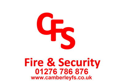 Camberley Fire and Security logo